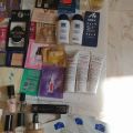 Vzorky kosmetiky, krém, masky, parfém
