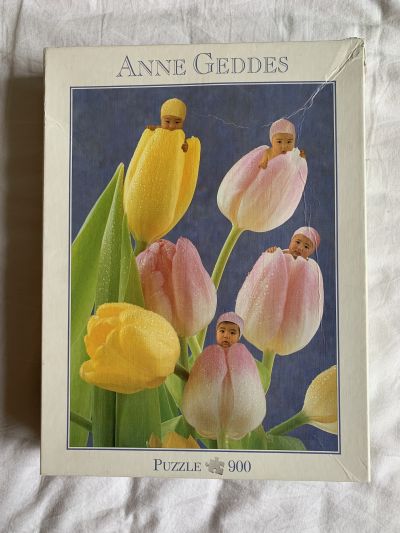 Puzzle s tulipány
