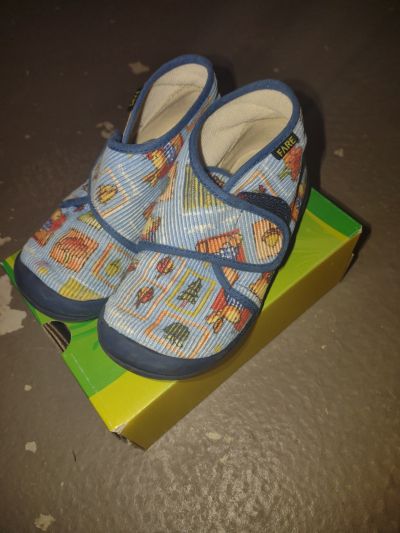 Dětské papuče Fare, modré, vel .26