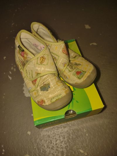Dětské papuče Fare, béžové, vel. 26