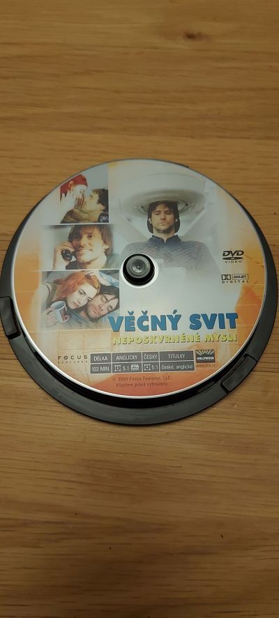 DVD Věčný svit neposkvrněné mysli (bez obalu)