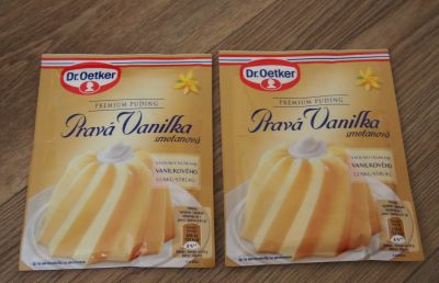 vanilkový puding