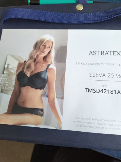 Sleva 25% na spodní prádlo a plavky ASTRATEX-platné do 31.5.
