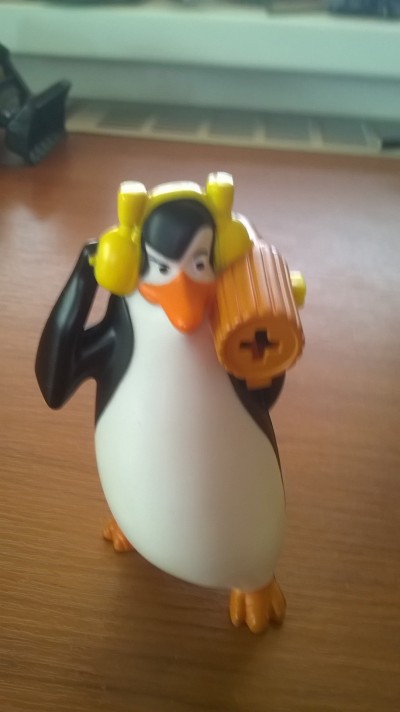 Figurka tučňák, cca 10cm