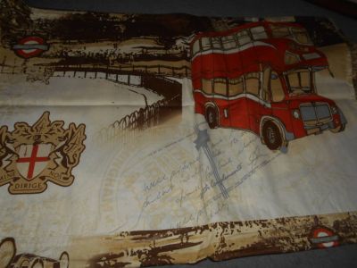 Povlak na polštář s motivem londýnského prostředí