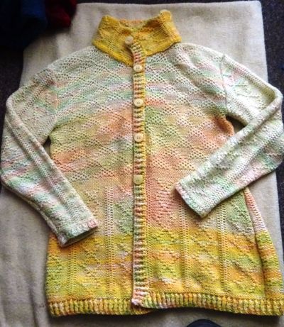 ručně pletený svetr vel XL-XXL