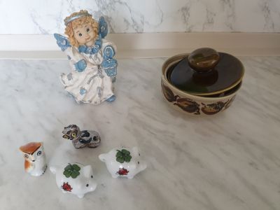 Doza, andelka, drobna keramika
