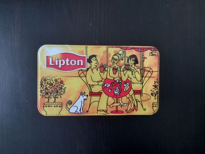 Plechová dóza Lipton