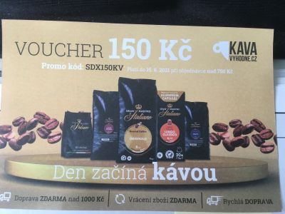 Voucher káva