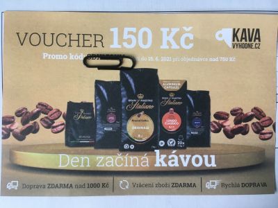 Voucher káva