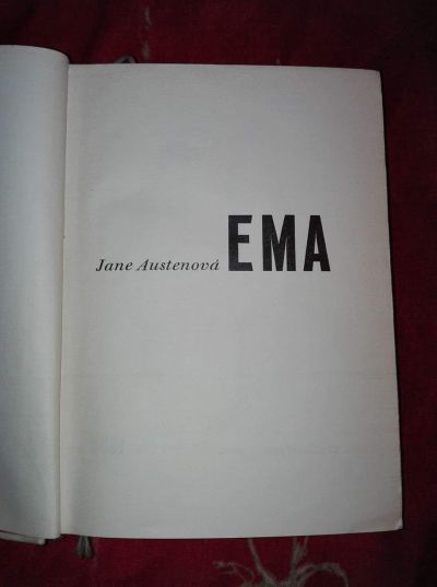Kniha Ema - Jane Austenová