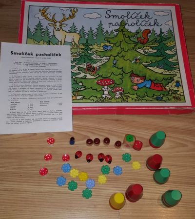 Deskova hra -stara- Smolíček Pacholíček