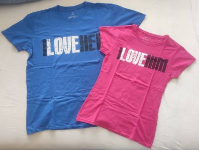 Zamilovaná párová trička