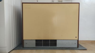 Akumulační kamna demont 2 ks (aku 3+přímotop 2) kW, aku 6 kW