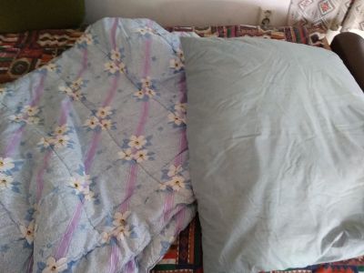 Prošívané deky a polštář