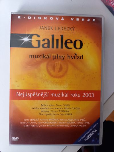 DVD - muzikál Galileo