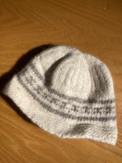 Dětská pletená čepice, 1-2roky