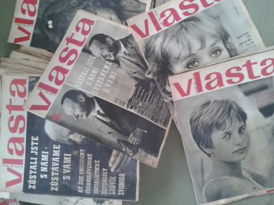 časopisy Vlasta 1961-1968