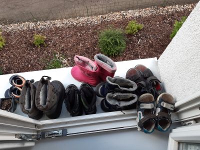 Různá  dětská  obuv