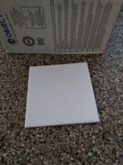 obkladačky 15 × 15 cm bílý mat