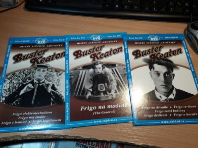 3x buster keaton FRIGO   DVD