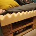 Handmade pallets sofa