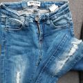 Jeans vel 34 xs elasticke, černé jsou v druhém inzerátu