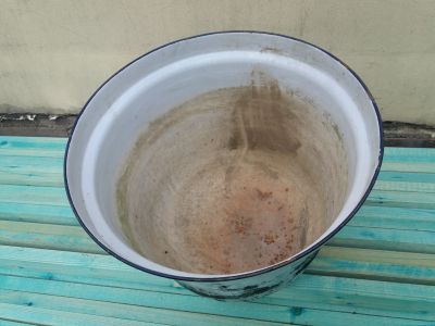 Smaltovaný kotel, na vaření