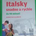 učebnice Italština pro samouky (6. vydání, 1991) + CD