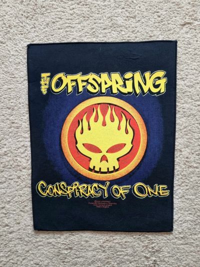 Nášivka na textil nebo kůži zádovka The Offspring Conspiracy