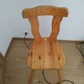 dřevěné židle