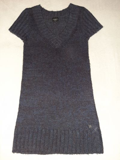Dámský svetr/šaty s kr. rukávy