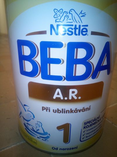 Beba 1 při ublinkávání, po expiraci