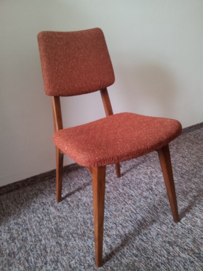 Červené židle 2 ks