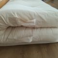 Matrace typu FUTON 200 x 140 x 15 cm, 100% bavlna