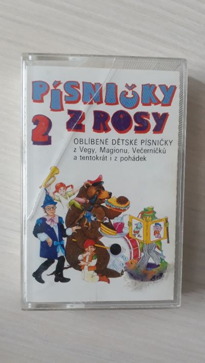 MC kazeta Písničky z rosy 2