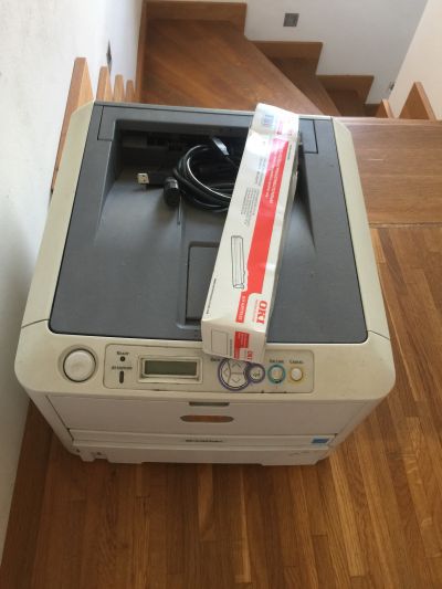 Tiskárna Oki - funkční i s náhradním tonerem