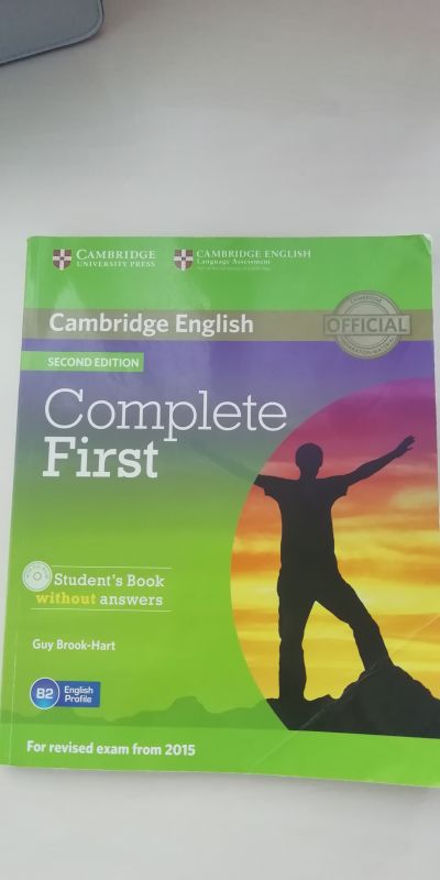 Učebnice angličtiny Complete First (second edition)