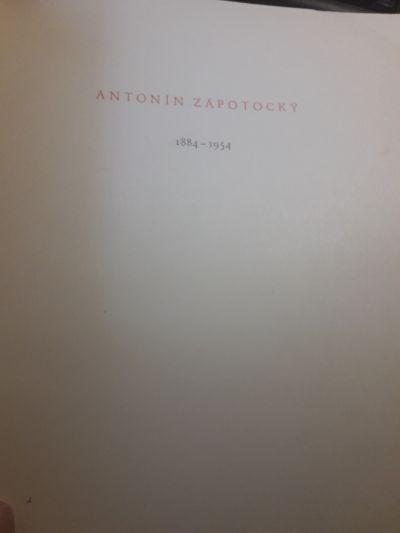 antonin zapotocky 1884-1954