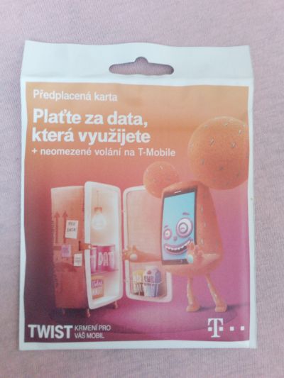 Nová sim karta T-Mobile