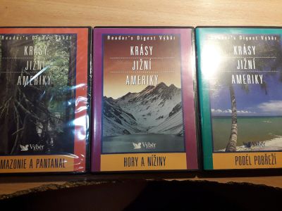 3x dvd krasy jizni ameriky