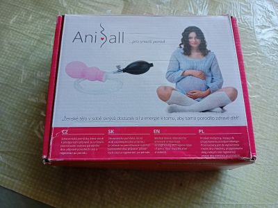 Balónek Aniball, zdravotnická pomůcka k přípravě na porod