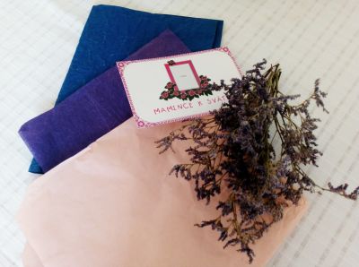 Darkove papiry s kvetinou