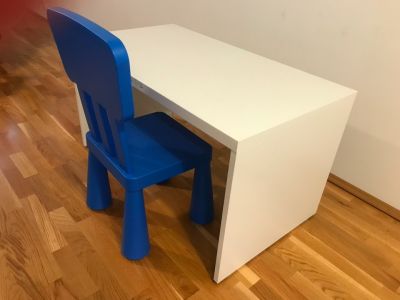 Lavice STUVA ikea + židle