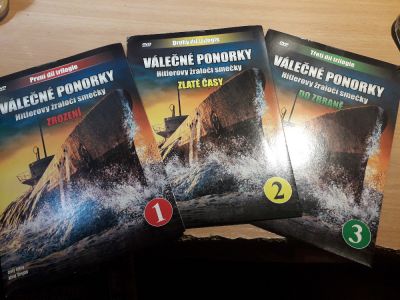 DVD valecne ponorky 3x