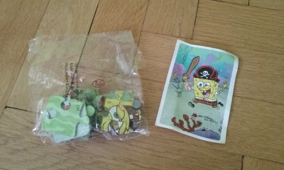 Puzzle se Spongebobem (oboustranné)