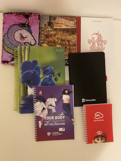 Mix zošitov (riadkové)