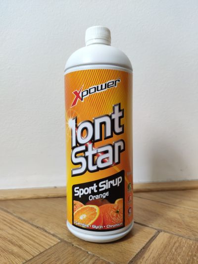 Iontový sirup pro přípravu nápoje Xpower Iont Star pomeranč