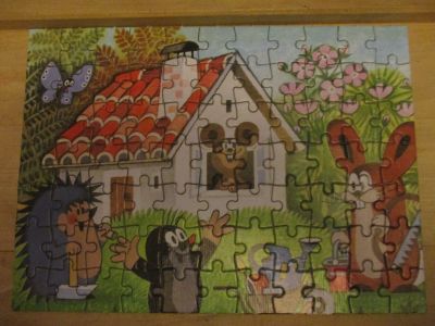 Puzzle Krtek a kamarádi