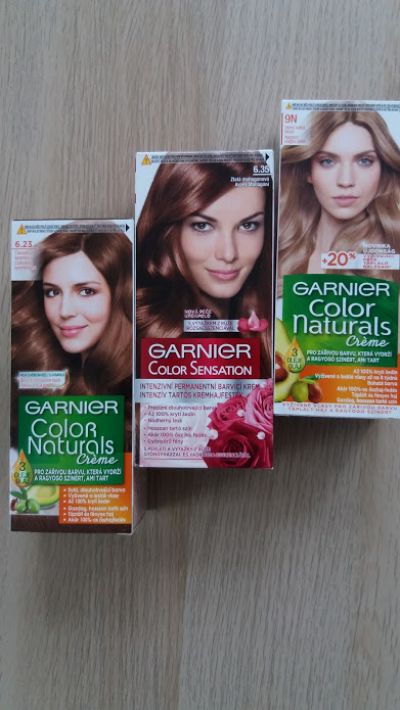barvy na vlasy Garnier